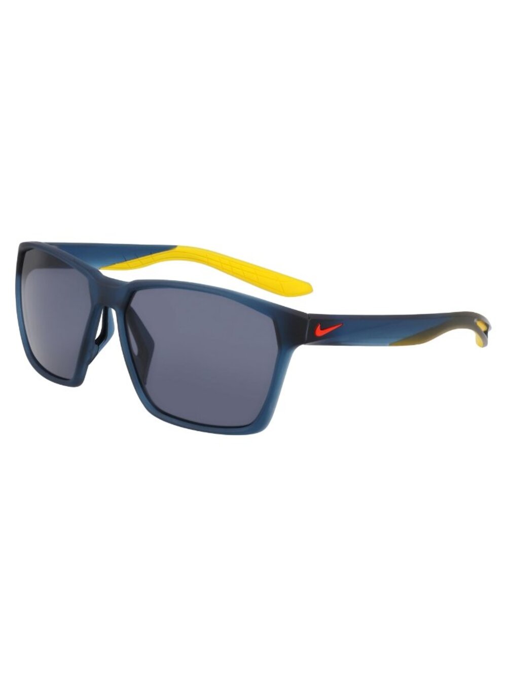 New NIKE Unisex Sunglasses Blue Square Injected Frame MAVERICK M EV1095 410 59